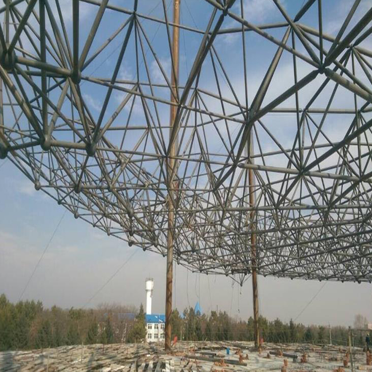 九江球形网架钢结构施工方案